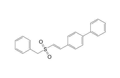 1-phenyl-4-[(E)-2-(phenylmethyl)sulfonylethenyl]benzene