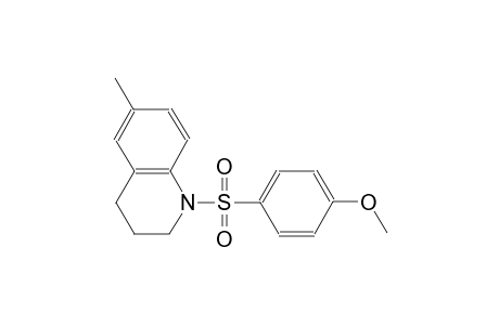 methyl 4-[(6-methyl-3,4-dihydro-1(2H)-quinolinyl)sulfonyl]phenyl ether