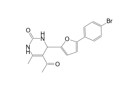 5-acetyl-4-[5-(4-bromophenyl)-2-furyl]-6-methyl-3,4-dihydro-2(1H)-pyrimidinone