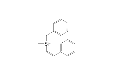 (Z)-Benzyldimethyl(2-phenylethenyl)silane
