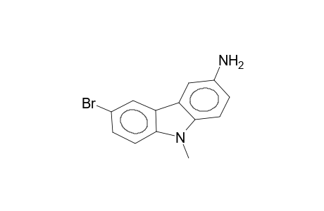 3-amino-6-bromo-9-methyl-9H-carbazole