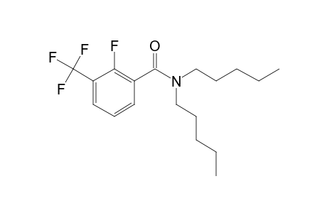 Benzamide, 2-fluoro-3-trifluoromethyl-N-pentyl-N-pentyl-