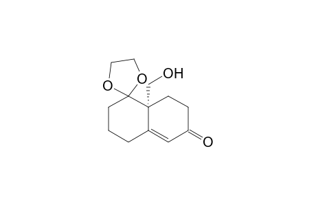 (4'aS)-4'a-(hydroxymethyl)-2'-spiro[1,3-dioxolane-2,5'-4,6,7,8-tetrahydro-3H-naphthalene]one