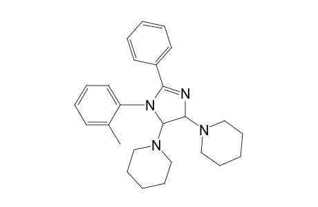 Piperidine, 1,1'-[4,5-dihydro-1-(2-methylphenyl)-2-phenyl-1H-imidazole-4,5-diyl]bis-