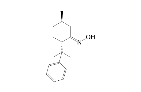 (-)-(E)-(1R,4S)-8-Phenylmenthyl Oxime