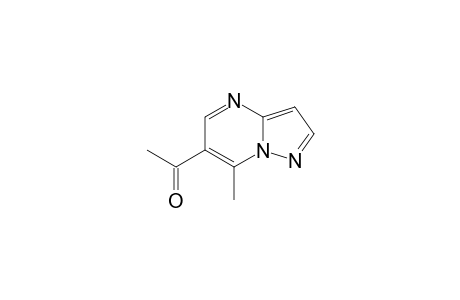 1-(7-methylpyrazolo[1,5-a]pyrimidin-6-yl)ethanone