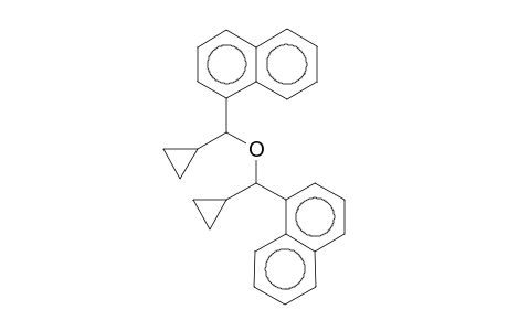 Oxybis[.alpha.-cyclopropyl-(1-naphthylmethyl]