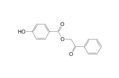 Benzoic acid, 4-hydroxy-, 2-oxo-2-phenylethyl ester