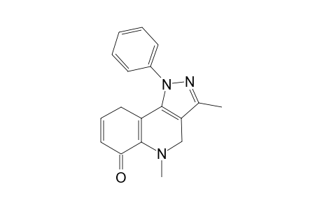 3,5-Dimethyl-4,11-dihydro-1-phenylpyrazolo[4,3-c]quinoline-6-oxide