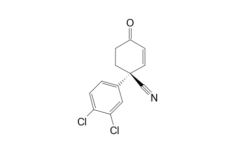 (S)-4-Cyano-4-(3,4-dichlorophenyl)-cyclohex-2-enone