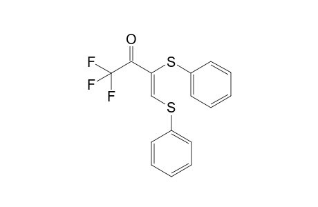 (Z)-1,1,1-Trifluoro-3,4-bis-phenylsulfanyl-but-3-en-2-one