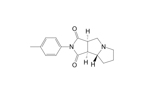Pyrrolo[3,4-a]pyrrolizine-1,3(2H,4H)-dione, hexahydro-2-(4-methylphenyl)-, (3a.alpha.,8a.beta.,8b.alpha.)-