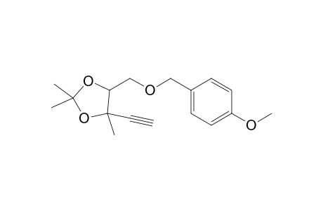 5-[(4'-Methoxybenzyloxy)methyl]-4-ethynyl-2,2,4-trimethyl-1,3-dioxolane