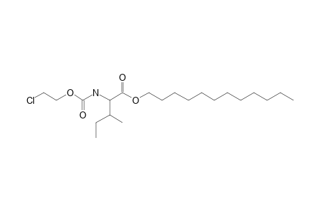 L-Isoleucine, N-(2-chloroethoxycarbonyl)-, dodecyl ester