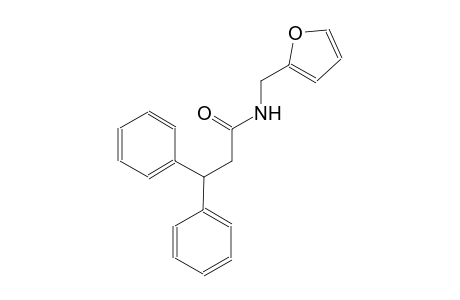 N-(2-furylmethyl)-3,3-diphenylpropanamide