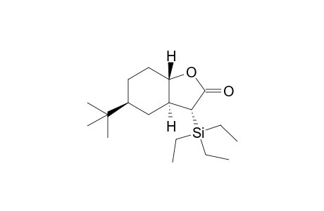 (3R,3aS,5S,7aS)-5-tert-butyl-3-triethylsilyl-3a,4,5,6,7,7a-hexahydro-3H-1-benzofuran-2-one