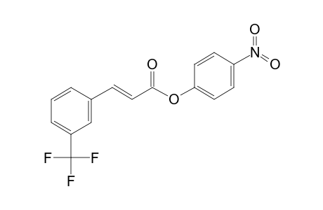 trans-3-Trifluoromethylcinnamic acid, 4-nitrophenyl ester