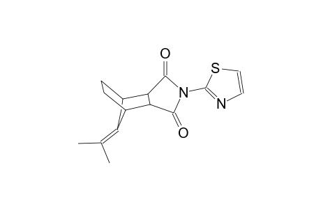 10-(1-methylethylidene)-4-(1,3-thiazol-2-yl)-4-azatricyclo[5.2.1.0~2,6~]decane-3,5-dione