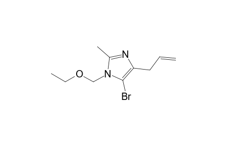 4-Allyl-5-bromo-1-(ethoxymethyl)-2-methyl-imidazole