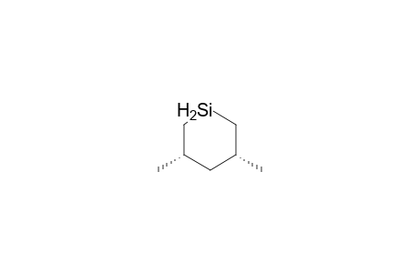 Silacyclohexane, 3,5-dimethyl-, cis-