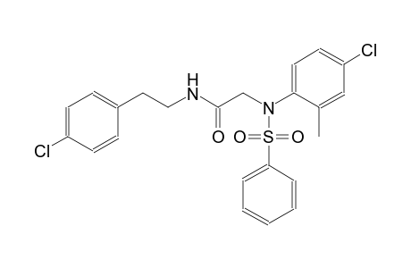 acetamide, 2-[(4-chloro-2-methylphenyl)(phenylsulfonyl)amino]-N-[2-(4-chlorophenyl)ethyl]-