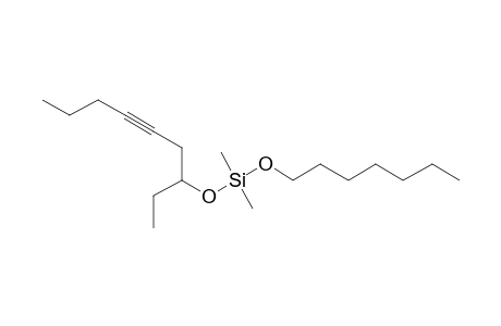 Silane, dimethyl(non-5-yn-3-yloxy)heptyloxy-