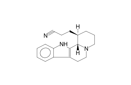 1BETA-(2-CYANOETHYL)-1,2,3,4,6,7,12,12B-BETA-OCTAHYDROINDOLO[2.3-A]QUINOLIZINE