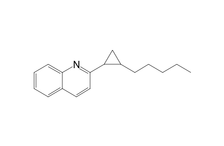 2-Pentyl-1-(2-quinolinyl)cyclopropane