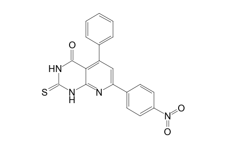 7-(4-nitrophenyl)-5-phenyl-2-sulfanylidene-1H-pyrido[2,3-d]pyrimidin-4-one