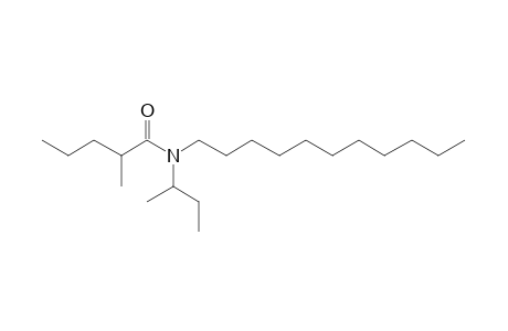 Valeramide, 2-methyl-N-(2-butyl)-N-undecyl-