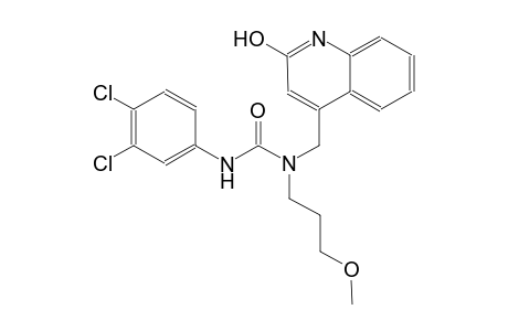 urea, N'-(3,4-dichlorophenyl)-N-[(2-hydroxy-4-quinolinyl)methyl]-N-(3-methoxypropyl)-