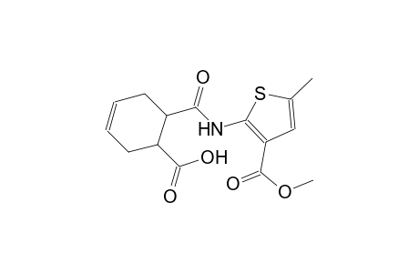 6-({[3-(methoxycarbonyl)-5-methyl-2-thienyl]amino}carbonyl)-3-cyclohexene-1-carboxylic acid