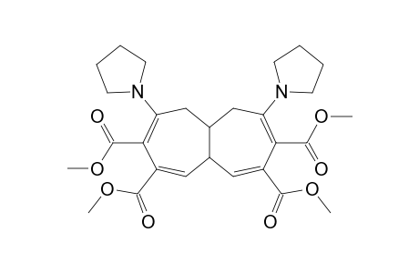 4,7-bis(1-pyrrolidinyl)-5,5a,6,10a-tetrahydroheptalene-2,3,8,9-tetracarboxylic acid tetramethyl ester
