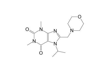 7-isopropyl-1,3-dimethyl-8-(4-morpholinylmethyl)-3,7-dihydro-1H-purine-2,6-dione