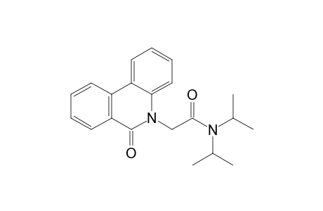 2-(6-oxidanylidenephenanthridin-5-yl)-N,N-di(propan-2-yl)ethanamide