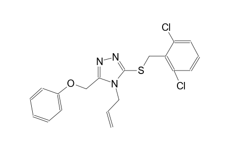 4-allyl-3-[(2,6-dichlorobenzyl)sulfanyl]-5-(phenoxymethyl)-4H-1,2,4-triazole