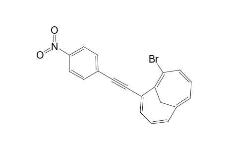 5-Bromanyl-7-[2-(4-nitrophenyl)ethynyl]bicyclo[4.4.1]undeca-1,3,5,7,9-pentaene