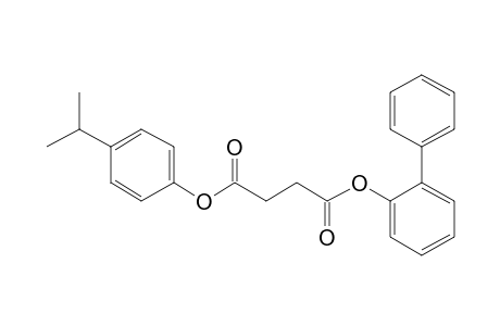 Succinic acid, 2-biphenyl 4-isopropylphenyl ester