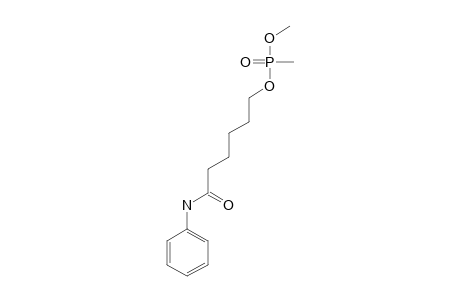 7-[(METHOXYMETHYLPHOSPHINYL)-OXY]-N-PHENYL-HEPTANEAMIDE