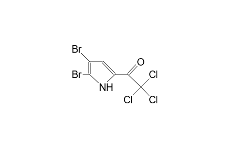 4,5-Dibromo-2-trichloroacetyl-pyrrole