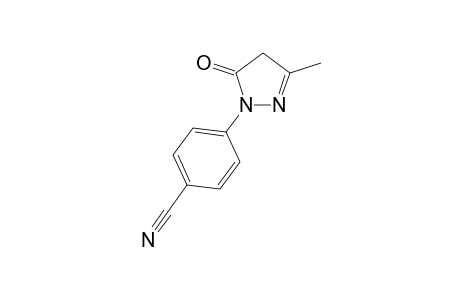 4-(3-Methyl-5-oxo-4,5-dihydro-1H-pyrazol-1-yl)benzonitrile
