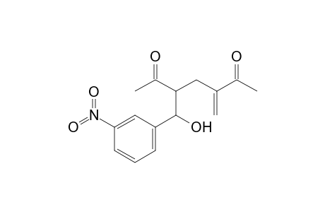 3-[Hydroxy-(3-nitro-phenyl)-methyl]-5-methylene-heptane-2,6-dione