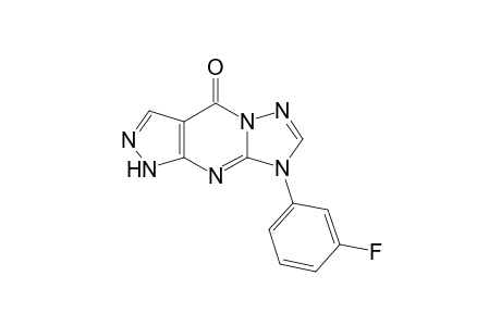 8-(3-fluorophenyl)-1H-pyrazolo[3,4-d][1,2,4]triazolo[1,5-a]pyrimidin-4(8H)-one
