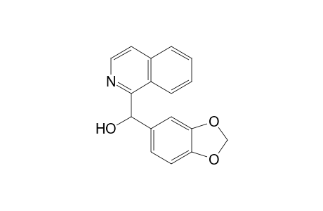 1-Isoquinolinemethanol, .alpha.-1,3-benzodioxol-5-yl-