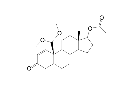 19,19-Dimethoxy-3-oxoandrost-1-en-17-yl acetate