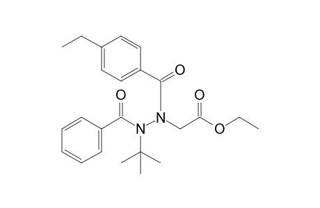 2-[[benzoyl(tert-butyl)amino]-(4-ethylbenzoyl)amino]acetic acid ethyl ester