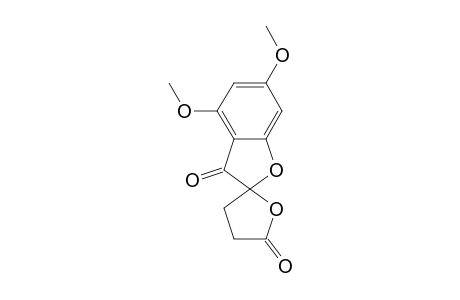 4,6-DIMETHOXY-3',4'-DIHYDRO-SPIRO-[BENZOFURAN-2,2'-FURAN]-3,5'-DIONE