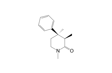 (3R*,4R*)-4-Phenyl-1,3,4-trimethylpiperidin-2-one