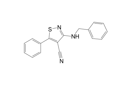 3-(Benzylamino)-5-phenyl-isothiazole-4-carbonitrile