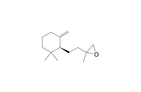 2-(2-((S)-2,2-Dimethyl-6-methylenecyclohexyl)ethyl)-2-methyloxirane